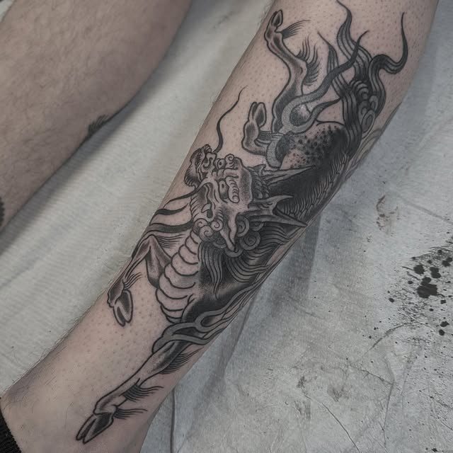 Tattoo work by Prairie Rabbit Tattoo