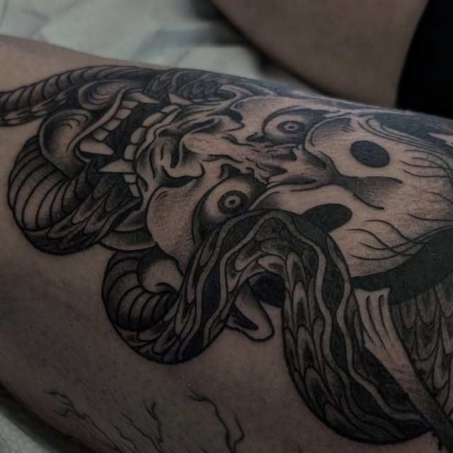 Tattoo work by Prairie Rabbit Tattoo